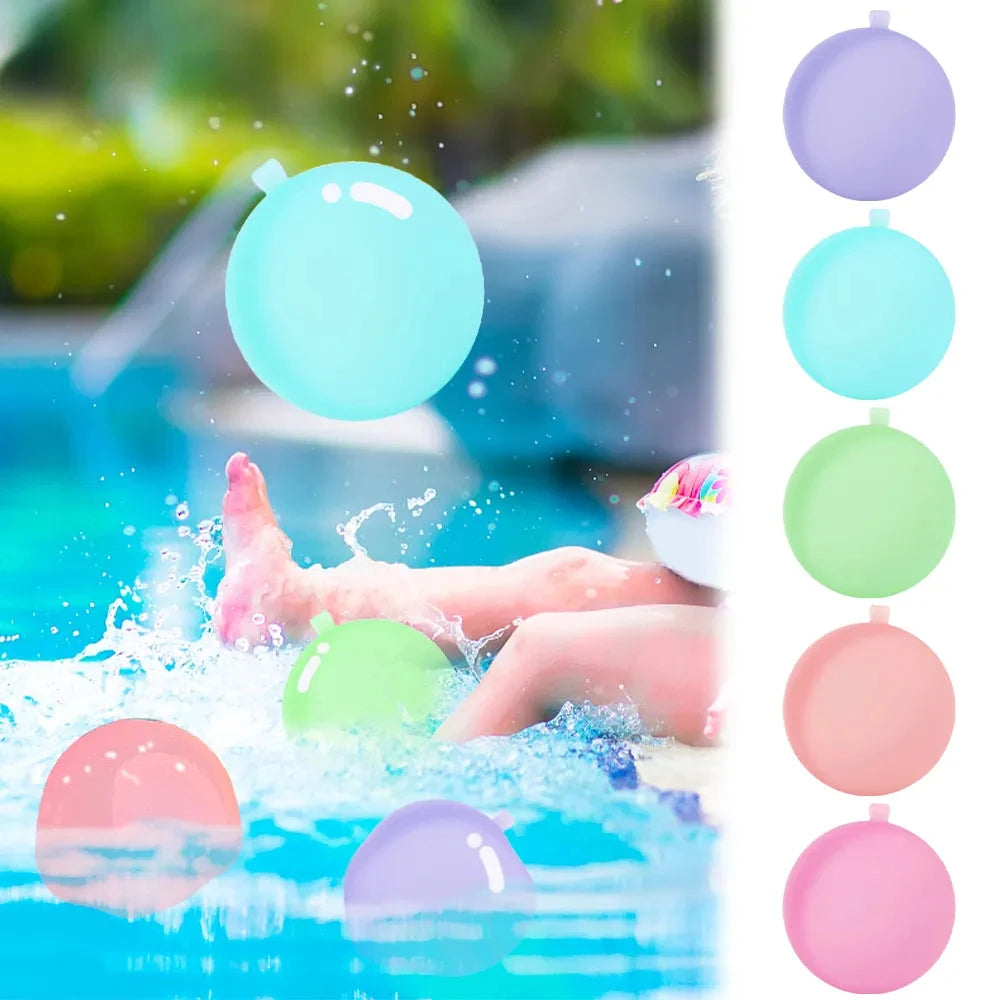 Reusable Water Balloons (12 Pack) | Eco-Friendly Summer Fun | HavenGlow Beckett