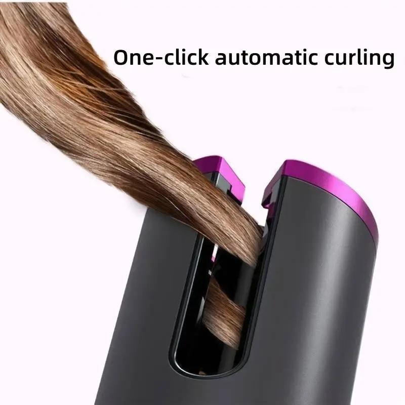 Portable Hair Curler | HavenGlow Automatic Curling Iron for Easy Styling Storesbybeckett.com
