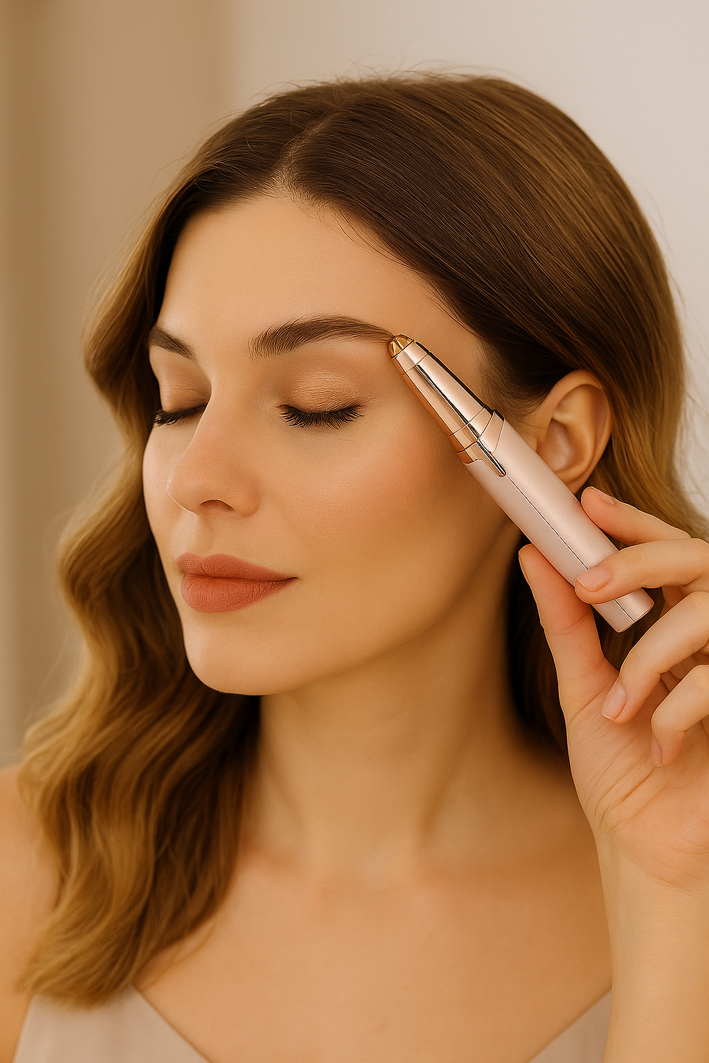 Eyebrow Hair Remover for Women | Painless Rechargeable Trimmer | HavenGlow