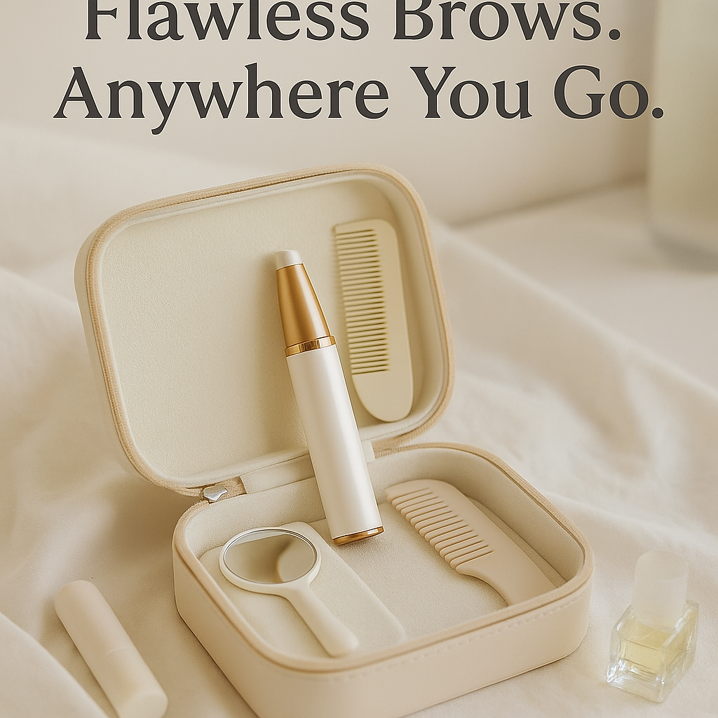 Eyebrow Hair Remover for Women | Painless Rechargeable Trimmer | HavenGlow
