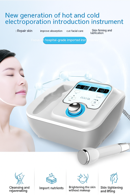 HavenGlow CryoLift Pro – Advanced Hot & Cold Facial Therapy Device