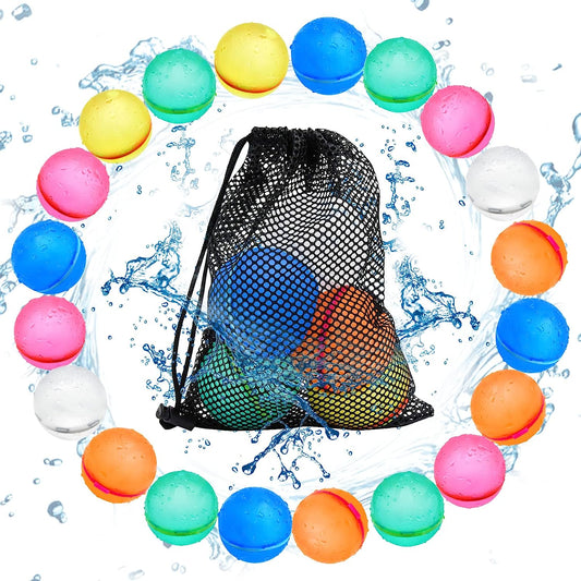 Reusable Water Balloons (12 Pack) | Eco-Friendly Summer Fun | HavenGlow Beckett