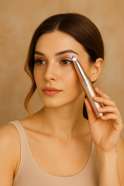 Eyebrow Hair Remover for Women | Painless Rechargeable Trimmer | HavenGlow