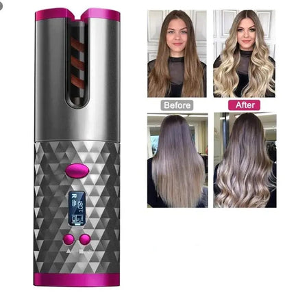 Portable Hair Curler | HavenGlow Automatic Curling Iron for Easy Styling Storesbybeckett.com