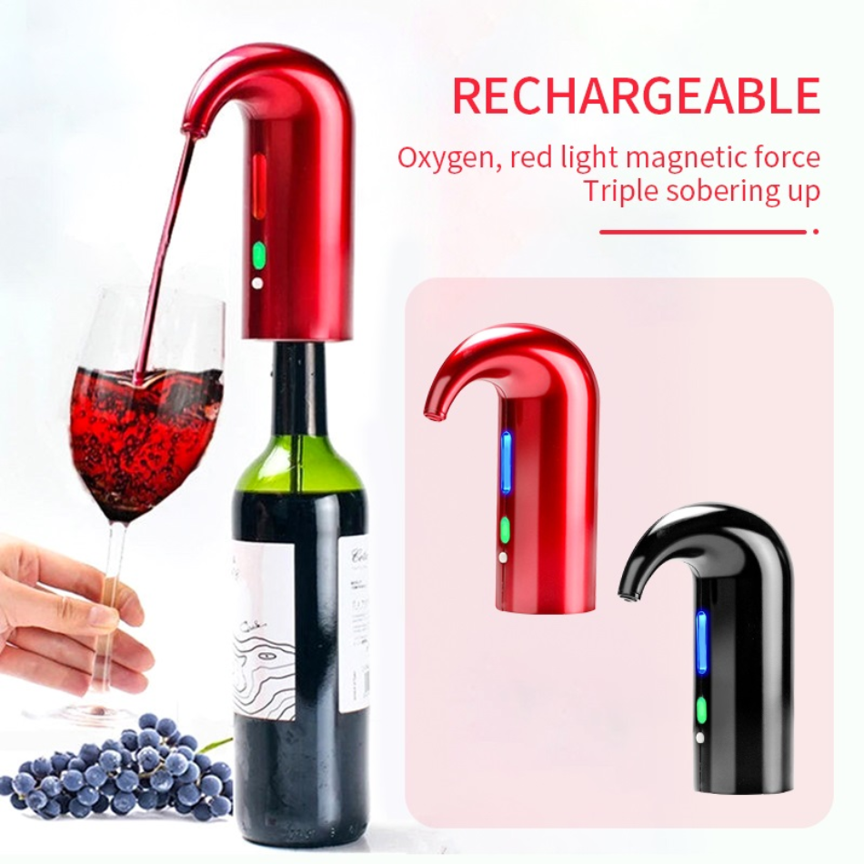 Electric Wine Pump | Easy Pour & No-Spill Wine Dispenser | HavenGlow Beckett