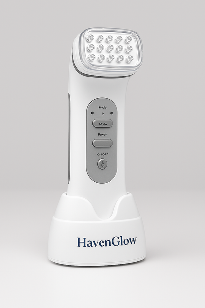 HavenGlow RF Thermage Facial Tightening Device | Infrared Skin Lifting & Collagen Booster