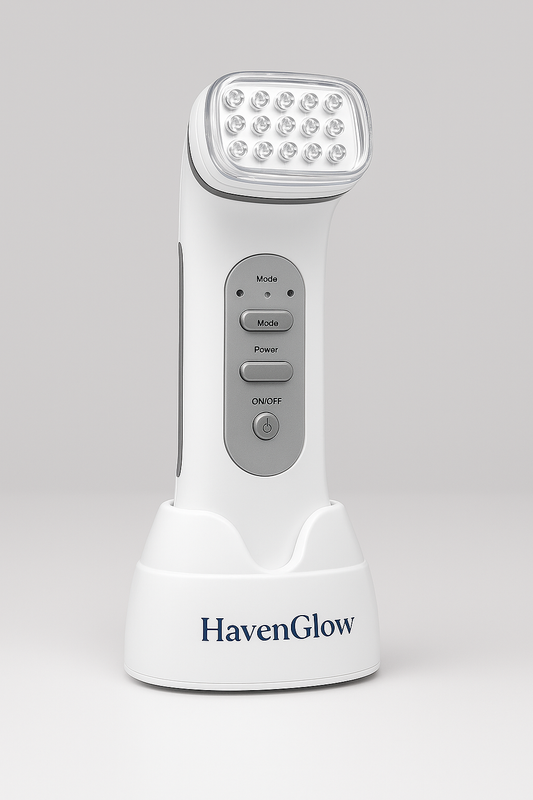 HavenGlow RF Thermage Facial Tightening Device | Infrared Skin Lifting & Collagen Booster