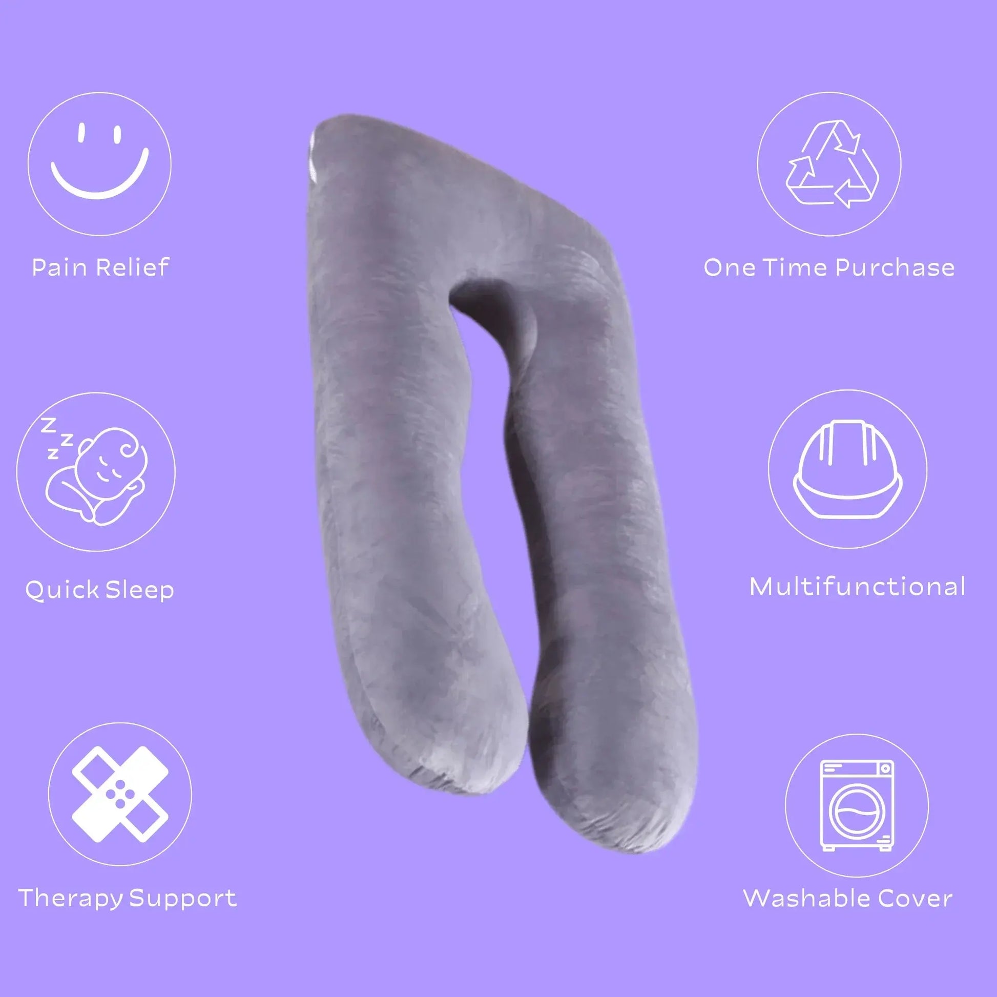 Sleep Therapy Pillow | HavenGlow Support Pillow for Better Rest Storesbybeckett.com