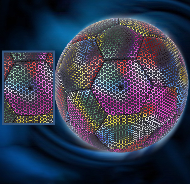 Reflective Football | Glow-in-the-Dark Soccer Ball by HavenGlow Beckett